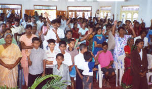 Sri Lanka responds to message of home and faith